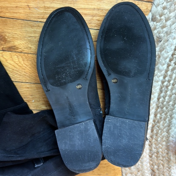 BCBGeneration Krush Women 8 1/2 Black Suede Over the Knee Boot - Picture 3 of 7